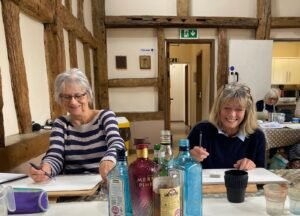 horsham-duo-having-fun-painting