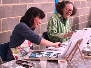 newbury-students-laughing