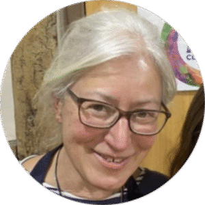 Portrait of Nicky our class assistant in Horsham